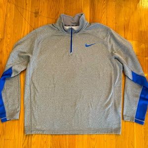 NIKE MENS THERMA-FIT 1/4 Zip PULLOVER Size XL